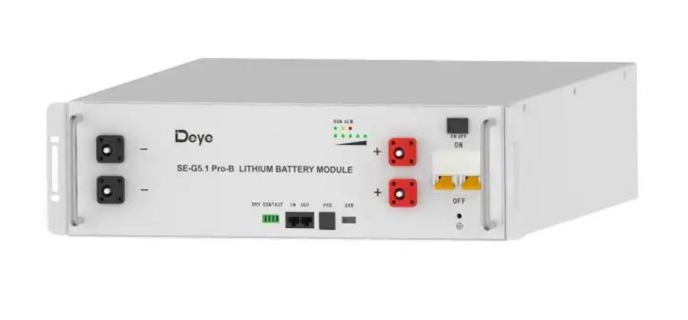 Акумуляторна батарея DEYE SE-G5.1 Pro-B LiFePO4 LV 51.2v 100AH 5.12kwh (SE-G5.1 Pro-B)